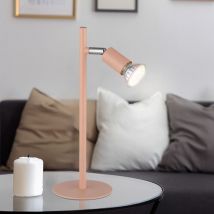 Lampe de table lampe de lecture lampe de table spot pêche lampe de salon mobile h 30cm