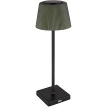 Lampe de table lampe de table lampe d'extérieur noir vert variateur tactile lampe de jardin batterie led