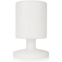 Smartwares - IDE-60067 Lampe de table led de, Lumière blanc chaud et autres 6 couleurs, Sans fil, Rechargeable en 4-6 heures, Intérieur ou extérieur,