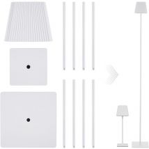 Lifcausal - Lampe de table led , lampadaire moderne avec commande tactile, veilleuse à intensité variable avec 3 températures de couleur pour salon,