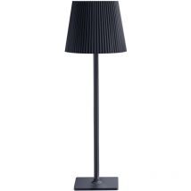 Lampe de table led Lampe de table sans fil, lampe de table led à intensité variable tactile noir