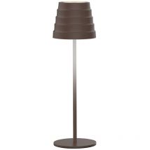 Bot Lighting - Lampe de table led rechargeable IP54 mod. Maya couleur marron