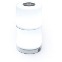 Lot de 2 lampes de table led smart home noma avec interrupteur tactile, intensité variable, en blanc, contrôlable via applicatio