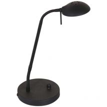 Mexlite - Lampe de table lampe de bureau led lampe de commande lampe de lecture variateur rotatif réglable