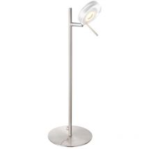 Lampe de table led 5 watts éclairage intérieur lampe d'éclairage nickel mat Globo 56190-1T Space