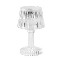 Lampe de table-petite transparente-8.5cmx4cm mini twill petite lampe de table