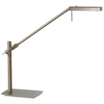 Inspired Mantra - Phuket - Lampe de table 1 lumière 7W LED 3000K, 600lm, nickel satiné
