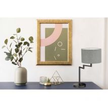 Sonstige - Lampe de table lampe de bureau lampe de chevet noir gris lampe de salon