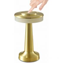 Jalleria - Lampe De Table Sans Fil, Batterie Intégrée De 1800 MAh Avec Intensité Variable à 3 Niveaux, Lampe De Bureau à Batterie led, Lampe De