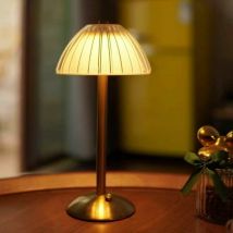 Forehill - Lampe de table sans fil led, Lampe de table avec batterie, Lampe de table led à intensité variable - Lampe de chevet pour salon, chambre à
