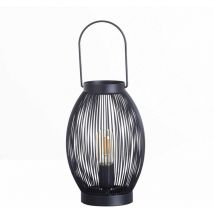 Lampe de table Shun Noir 18x18x28,5cm O91