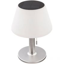 Lampe de table lampe solaire lampe d'extérieur lampe de terrasse lampe de table balcon, IP44 résistant aux éclaboussures batterie interrupteur à
