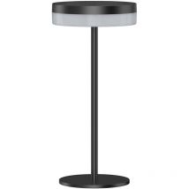 Lampe de table solaire vivia mini solar Noir Aluminium