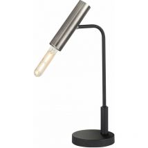 Fischer Leuchten - Lampe de table d'écriture salon éclairage spot veilleuse réglable noir Fischer 50214