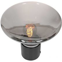 Steinhauer - lampe de table Ambiance - noir - verre - 26 cm - E27 (grande raccord) - 3401ZW - Noir