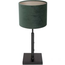 Steinhauer - Lampe de table lampe d'appoint lampe de bureau métal tissu interrupteur rotatif vert