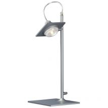 Diyas - Lampe de table 1 lumière G9 gris argent