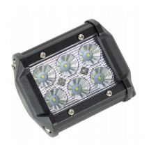 Lampe de travail à barre LED, phare halogène 70W pour tracteur RED SOS