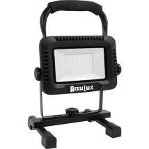 Fl 50 W Led Projecteur De Chantier Sans Fil 50 W 4000 Lm Blanc Lumière Du Jour 447481 - Acculux