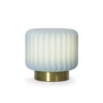 Atelier Pierre - Lampe Dentelles pastel 15cm Vert