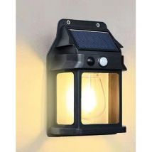 Lampe d'extérieur avec détecteur de mouvement, lampe solaire d'extérieur,Lampe de jardin extérieure étanche IP65 - Lampes solaires d'extérieur avec 3