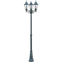 Lampe d'extérieur candélabre sur pied support d'éclairage lanterne lumière nuit