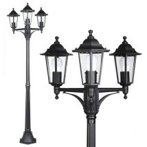 Lampe d'extérieur 'Willow' alu candélabre luminaire de jardin chemin allées
