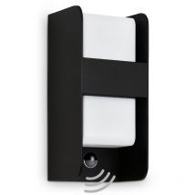 Telefunken - Lampe d'extérieur boxi move, douille E27, 60 w, noir, IP44, 21,5 x 12 x 11,5 cm