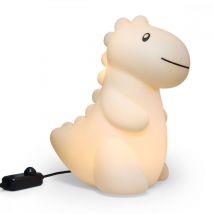 Atelier Pierre - Lampe dinosaure Jéroom H28cm Beige
