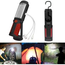 Lampe d'inspection Lampe led Rechargeable, Lampe de Travail led Rechargeable avec Magnétique Lampe de Torches de led Lampe D'inspection Lampe.. Debuns