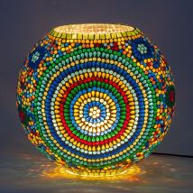 Signes Grimalt - Lampe en cristal multicolore moderne pour la décoration intérieure, éclairage élégant et fonctionnel pour la maison