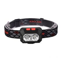 Tuserxln - Lampe Frontal Puissante usb Rechargeable 6 Modes Lampe Frontale Camping 1000 lumin, IPX4 Étanche, Durable 6-8 Heures Pour Pêche, Camping,