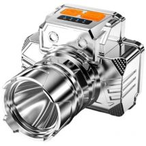 Lampe frontale à led, lampe frontale rechargeable, lampe torche frontale étanche, lampe frontale chaude I7