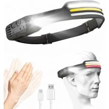 Lampe Frontale Course, à Pieds 2 Pcs Lampe Frontale Rechargeable Led Ultra Puissante Lampes Frontales Running Rechargeables
