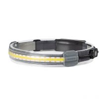 Lampe frontale LED Rechargeable, COB, 3 Modes, Éclairage Grand Angle 220°