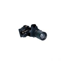 Lampe frontale led rechargeable avec zoom et câble usb c (60W 2800lm) faisceau lumineux jusqu'à 500m IPX4 couleur noire
