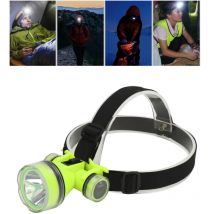 Lampe Frontale led Rechargeable Lampe Frontale de Plongée pour Course à Pied en Plein Air Camping Pêche,DUBUNS