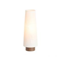 Light And Living - Lampe Howie bois crème métal 15x42cm
