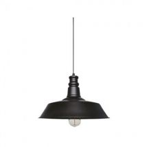 Suspension industrielle Line 1M en métal noir