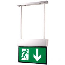 ETT - Feu d'évacuation à led FL-25W montage suspendu FL-25W 235114