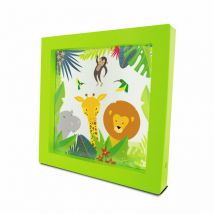 Lampe led cadre lumineux - vert forêt