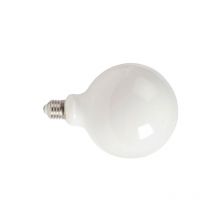 Bombilla con filamento Led globo G125 opal Duolec E27 luz cálida 6W - talla