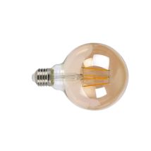 Duolec - Bombilla con filamento Led globo G95 vintage E27 luz cálida 6W - talla