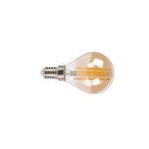 Bombilla con filamento Led mini globo vintage Duolec E14 luz cálida 4W - talla