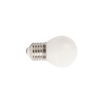 Bombilla con filamento Led mini globo opal DUOLEC E27 luz cálida 4W - talla