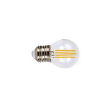 Bombilla con filamento Led mini globo transparente Duolec E27 luz cálida 4W - talla