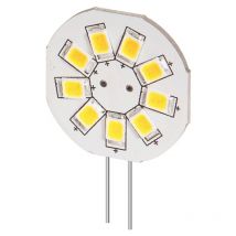 Lampe led G4 12V 1W5 blanc chaud diamètre 23 mm