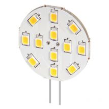 Lampe led G4 12V 2W blanc chaud diamètre 30 mm