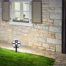 Lanterne solaire – Lampe LED avec détecteur de mouvement – Matières, Couleur de la lumière, Largeur, Hauteur