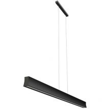 Mantra - Inspired Hanok Suspension linéaire 110°, led 38W, 3000K, 2850lm, Noir, 3 ans de garantie